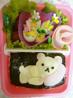 簡単キャラ弁 コリラックマ-レシピのメイン写真