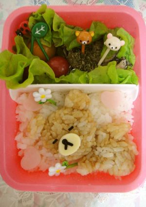 簡単キャラ弁 リラックマ-レシピのメイン写真