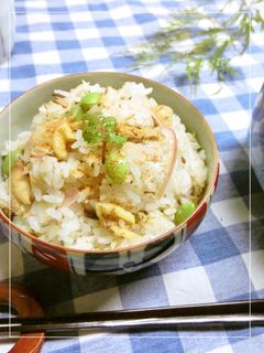 鯖と茗荷の混ぜご飯-レシピのメイン写真