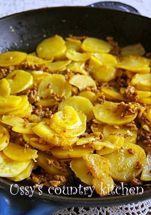 じゃがいもと豚ひき肉のカレー風味煮-レシピのメイン写真
