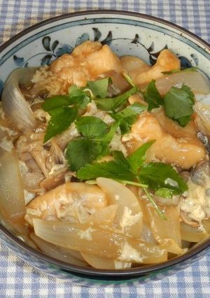 鶏胸肉の柔らか親子丼-レシピのメイン写真