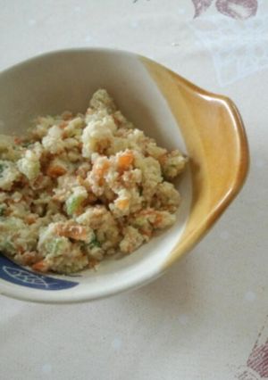 余り野菜で!高野豆腐の卯の花風-レシピのメイン写真