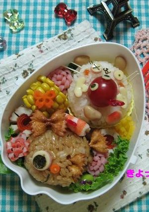 ドキドキ金魚ちゃん☆キャラ弁-レシピのメイン写真