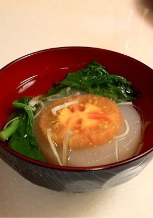 トマトのお吸い物-レシピのメイン写真