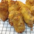 コーングリッツでヘルシー豚巻き野菜揚げ♪