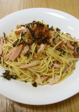 梅とじゃこの和製ぺペロンチーノ-レシピのメイン写真