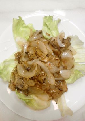 豚肉スイートチリソース炒め♪-レシピのメイン写真