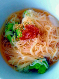 冷やしそうめん-レシピのメイン写真