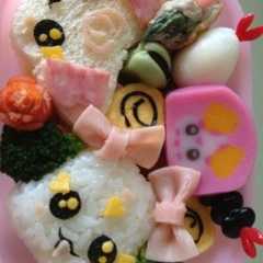 キャラ弁♫ハミー＆キャンディー-レシピのメイン写真
