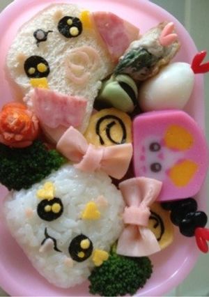キャラ弁♫ハミー&キャンディー-レシピのメイン写真