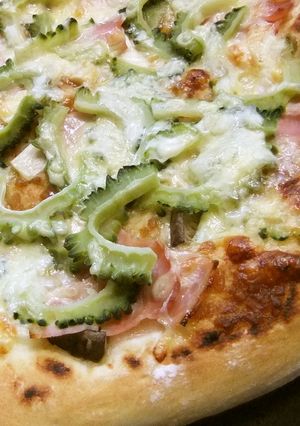 醤油麹ソースのゴーヤピザ-レシピのメイン写真