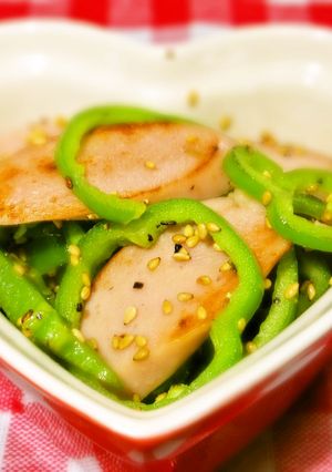 お弁当に！ピーマンとギョニソ炒め-レシピのメイン写真