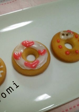 HMで*アイシングミニ焼きドーナツ♡-レシピのメイン写真