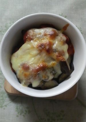 なすびの簡単ミートグラタン-レシピのメイン写真