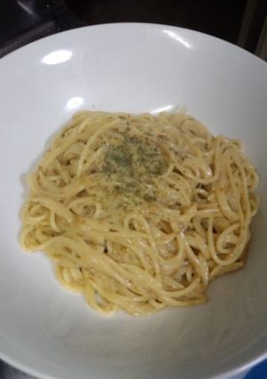 超手抜き！絶品海苔クリームパスタ-レシピのメイン写真