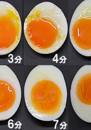 簡単半熟卵の作り方・固さは好みで3~8分-レシピのメイン写真