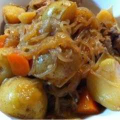 รูปของ 野菜ゴロゴロ★つゆだくスープ肉じゃが★