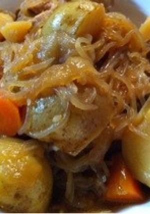 野菜ゴロゴロ★つゆだくスープ肉じゃが★-レシピのメイン写真