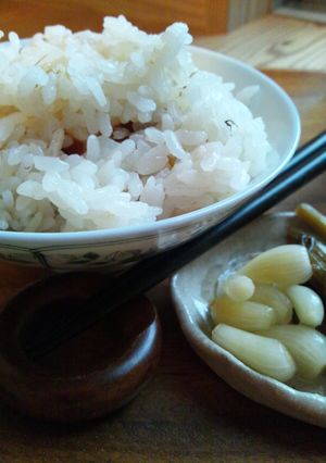 超簡単！梅おかか炊き込みごはん-レシピのメイン写真