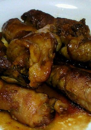 簡単♪ガッツリ♪♪ポテト肉巻き-レシピのメイン写真