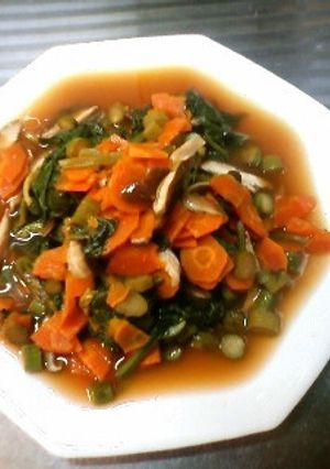 野菜のバター醤油蒸し煮-レシピのメイン写真