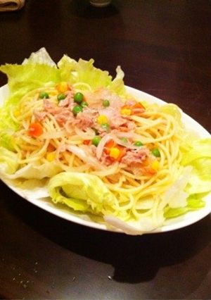 ヘルシー☆オリーブでさっぱりパスタサラダ-レシピのメイン写真