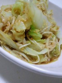 キャベツとエノキのお浸し-レシピのメイン写真