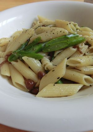 きのこのオイル漬けdeお手軽パスタ*-レシピのメイン写真