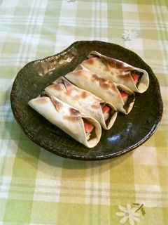餃子の皮とカニカマ大葉チーズでおつまみ-レシピのメイン写真