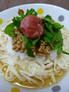 おろし&納豆のさっぱりうどん-レシピのメイン写真