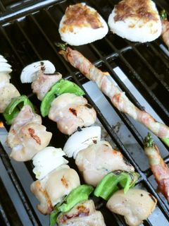 BBQで✿アスパラのぐるぐるベーコン巻-レシピのメイン写真