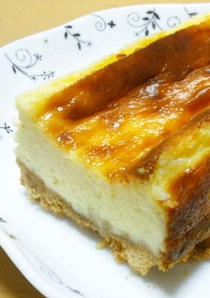 簡単♪ベイクドチーズケーキ-レシピのメイン写真