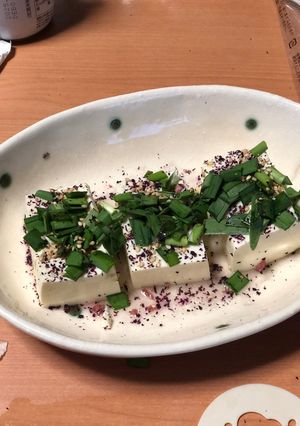 豆腐にらゆかり-レシピのメイン写真