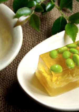 豆腐と枝豆のゼリー寄せ-レシピのメイン写真