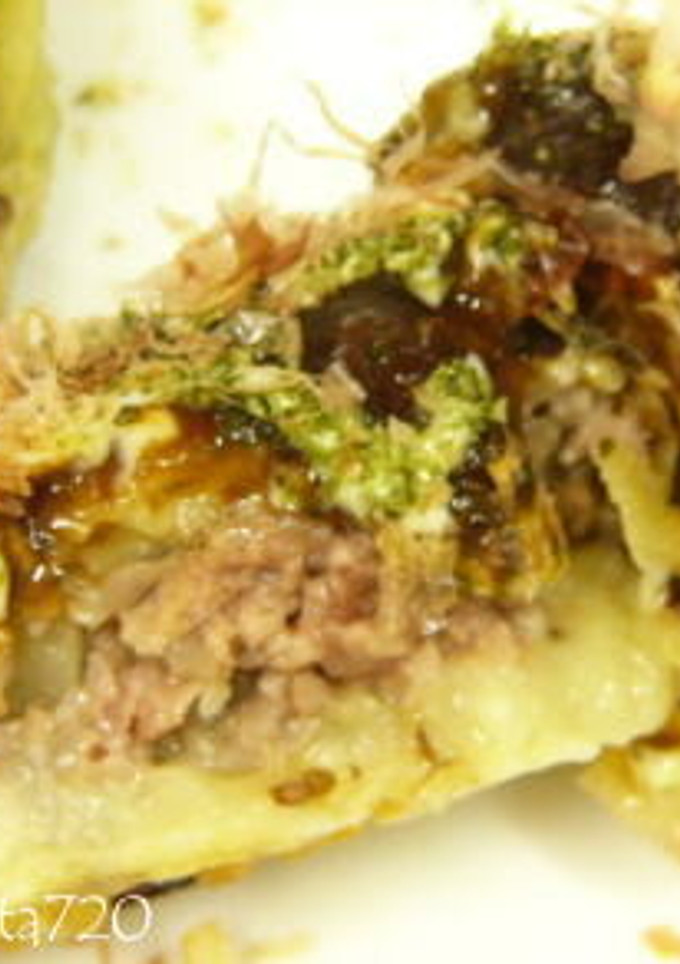 なすのはさみ揚げ　お好み焼き味-レシピのメイン写真