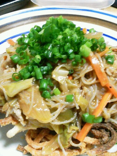 ピーナッツ風味の皿うどん-レシピのメイン写真