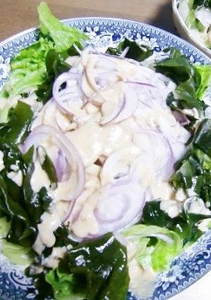 東北復興応援ドレッシングでオニオンサラダ-レシピのメイン写真