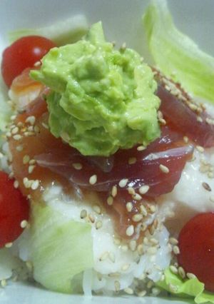うちのアボカドマグロ丼-レシピのメイン写真