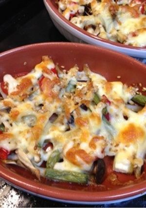ゴボウが美味しい野菜だけオーブン焼き-レシピのメイン写真