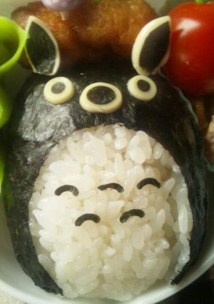 キャラ弁*簡単♪トトロのおにぎり弁当-レシピのメイン写真