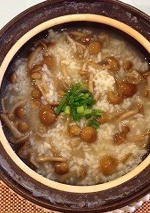 なめこ粥-レシピのメイン写真