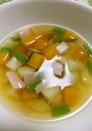 じゃがいもとかぼちゃのほくほくスープ-レシピのメイン写真