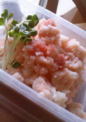 明太子ポテトサラダ(たらこでも)-レシピのメイン写真
