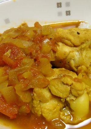 トマトチキンカレー　-レシピのメイン写真