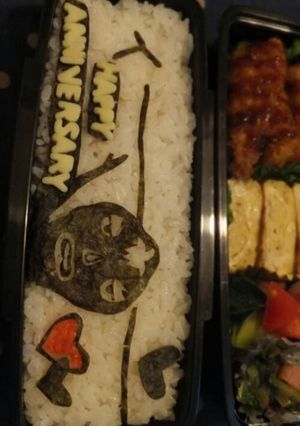 仮面ライダー好きのための…ショッカー弁当-レシピのメイン写真
