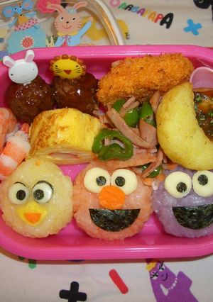 キャラ弁☆セサミストリート-レシピのメイン写真