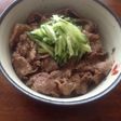 ◆生姜きゅうりでサッパリ◆牛丼