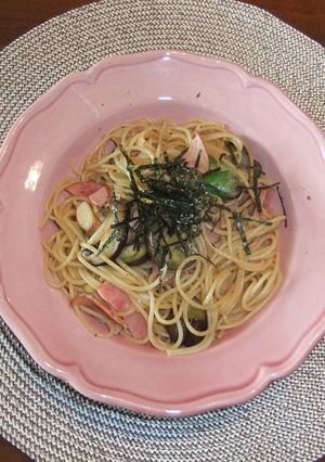 和風パスタ　シイタケ入り　手抜きだけど-レシピのメイン写真