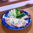 鶏胸肉のカッテージチーズ焼き