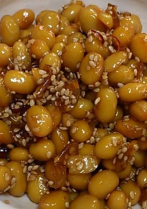 超簡単☆大豆のきんぴら風-レシピのメイン写真